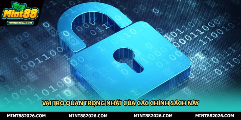 Vai trò quan trọng nhất của các chính sách này